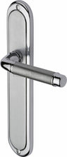Load image into Gallery viewer, Heritage Brass Door Handle Lever Latch Saturn Long Design