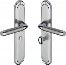 Load image into Gallery viewer, Heritage Brass Door Handle for Bathroom Saturn Long Design
