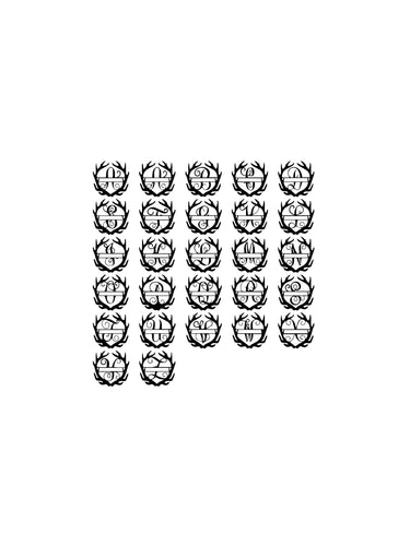 Script Antler Monogram