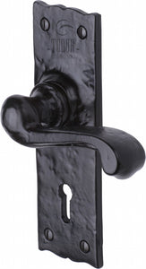 The Tudor Door Handle Lever Lock Shropshire Design