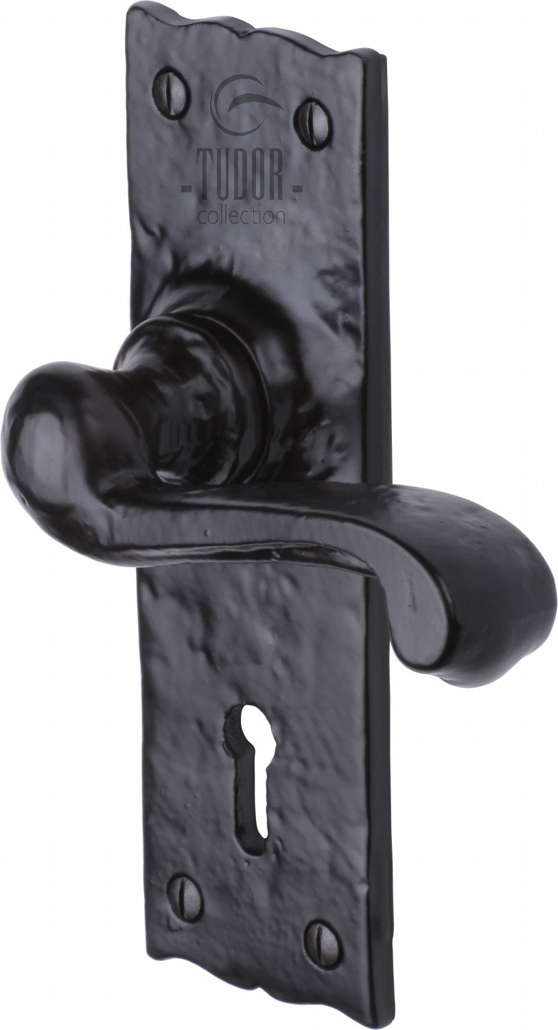 The Tudor Door Handle Lever Lock Shropshire Design