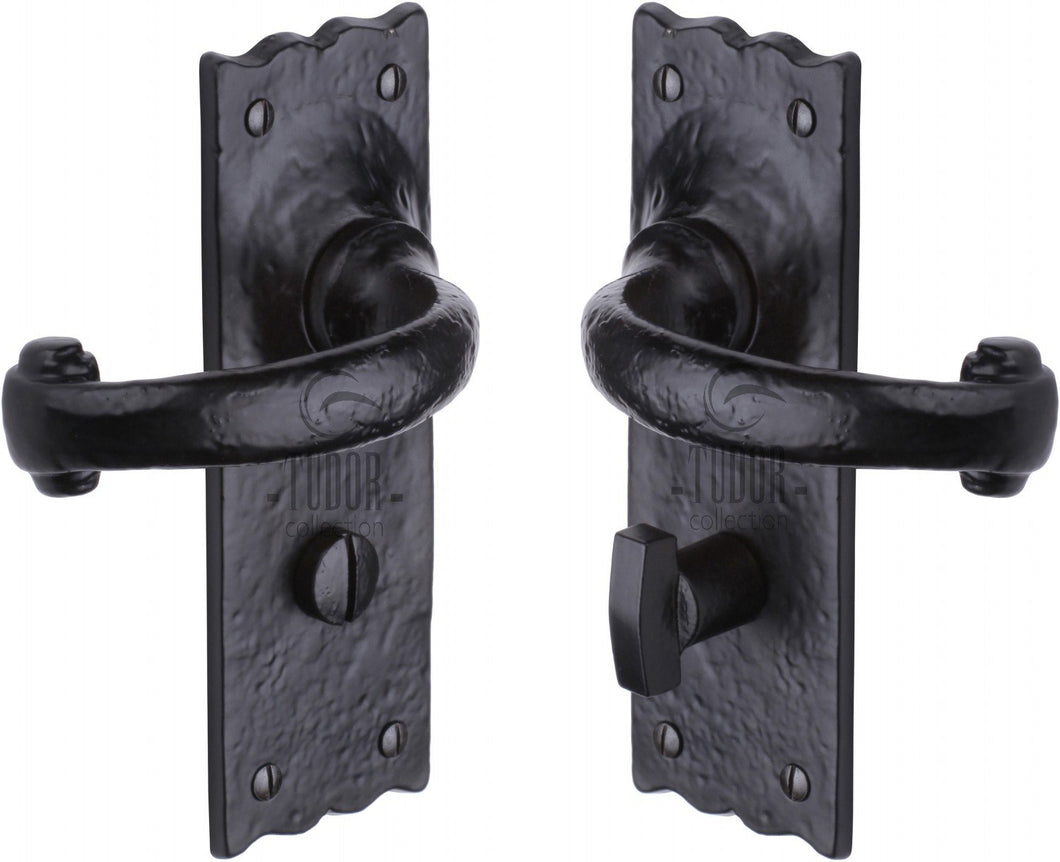 The Tudor Door Handle for Bathroom Colonial Design