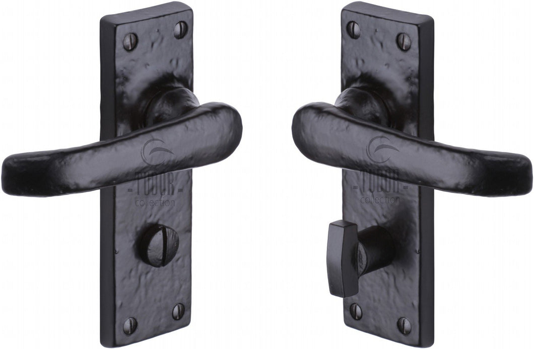 The Tudor Door Handle for Bathroom Windsor Design