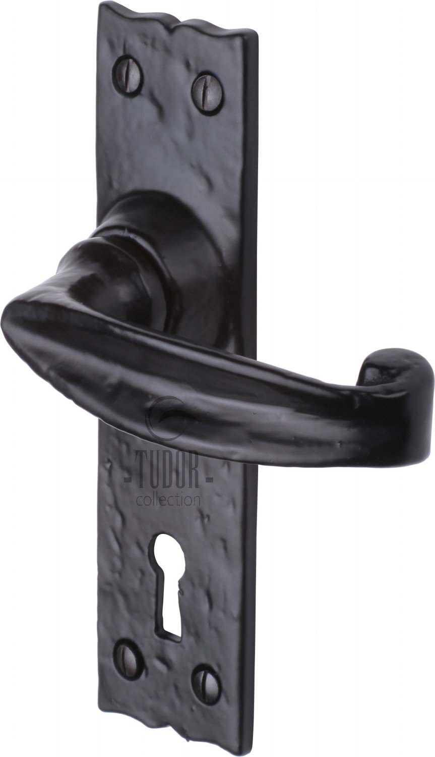 The Tudor Door Handle Lever Lock Wellington Design