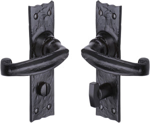 The Tudor Door Handle for Bathroom Wellington Design