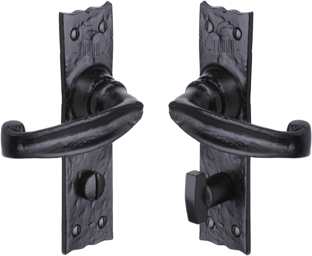 The Tudor Door Handle for Bathroom Wellington Design