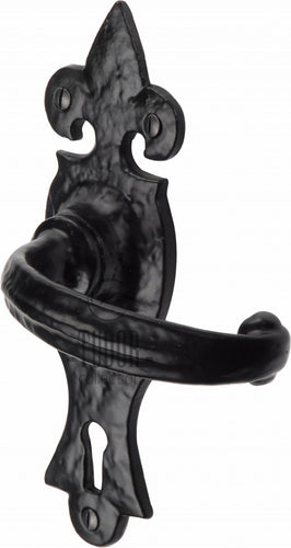 The Tudor Door Handle Lever Lock Wroxeter Design
