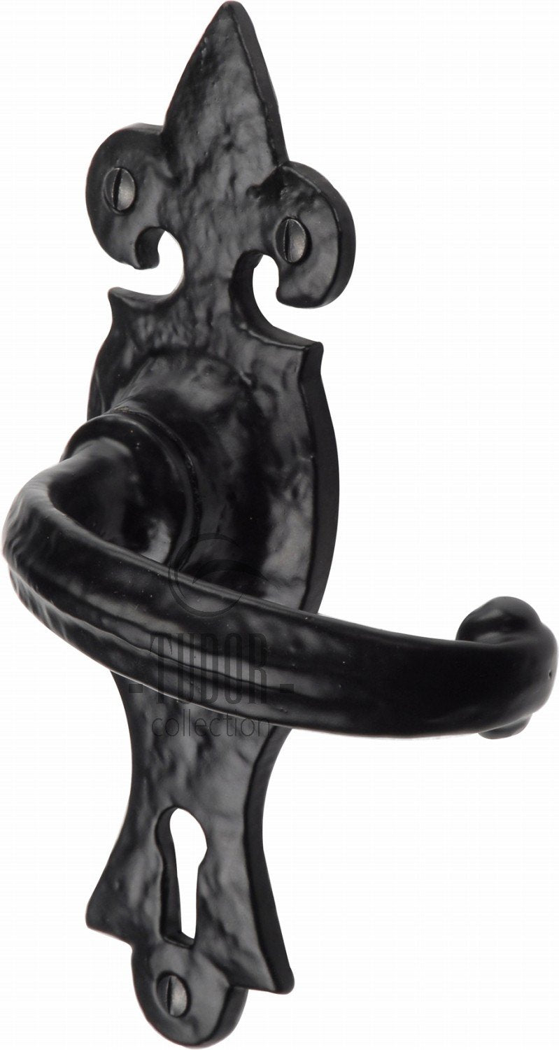 The Tudor Door Handle Lever Lock Wroxeter Design