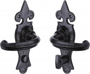 The Tudor Door Handle for Bathroom Wroxeter Design
