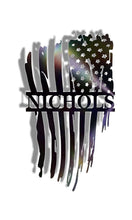 Load image into Gallery viewer, Tattered Flag Monogram