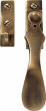 Load image into Gallery viewer, Heritage Brass Casement Window Fastener Wedge Pattern