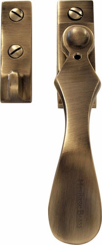 Heritage Brass Casement Window Fastener Wedge Pattern