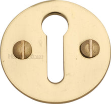 Load image into Gallery viewer, Heritage Brass Keyhole Escutcheon