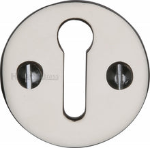 Load image into Gallery viewer, Heritage Brass Keyhole Escutcheon