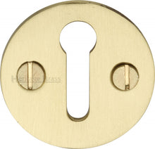Load image into Gallery viewer, Heritage Brass Keyhole Escutcheon
