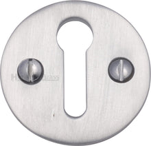 Load image into Gallery viewer, Heritage Brass Keyhole Escutcheon