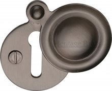 Load image into Gallery viewer, Heritage Brass Covered Keyhole Round