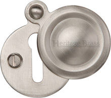 Load image into Gallery viewer, Heritage Brass Covered Keyhole Round