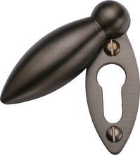 Load image into Gallery viewer, Heritage Brass Covered Keyhole Oval