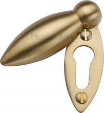 Load image into Gallery viewer, Heritage Brass Covered Keyhole Oval