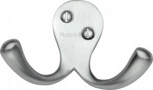Load image into Gallery viewer, Heritage Brass Double Coat Hook Antique finish
