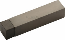 Load image into Gallery viewer, Heritage Brass Door Stop Square Wall Mounted Design