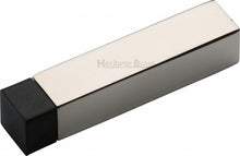 Load image into Gallery viewer, Heritage Brass Door Stop Square Wall Mounted Design