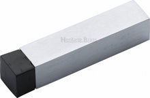 Load image into Gallery viewer, Heritage Brass Door Stop Square Wall Mounted Design