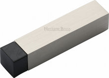 Load image into Gallery viewer, Heritage Brass Door Stop Square Wall Mounted Design