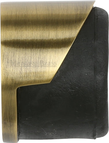 Heritage Brass Door Stop Round Floor Mounted Design