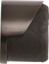 Load image into Gallery viewer, Heritage Brass Door Stop Round Floor Mounted Design