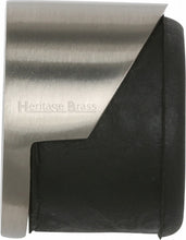 Load image into Gallery viewer, Heritage Brass Door Stop Round Floor Mounted Design