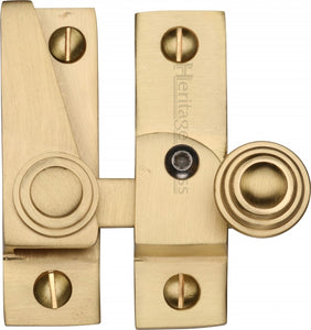 Heritage Brass Sash Fastener Lockable