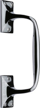 Load image into Gallery viewer, Heritage Brass Door Pull Handle Cranked Design 8&quot;