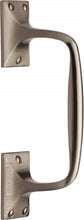 Load image into Gallery viewer, Heritage Brass Door Pull Handle Cranked Design 8&quot;