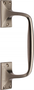 Heritage Brass Door Pull Handle Cranked Design 8"
