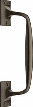 Load image into Gallery viewer, Heritage Brass Door Pull Handle Cranked Design 10&quot;