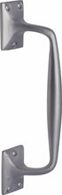 Load image into Gallery viewer, Heritage Brass Door Pull Handle Cranked Design 10&quot;