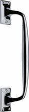Load image into Gallery viewer, Heritage Brass Door Pull Handle Cranked Design 12&quot;