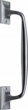 Load image into Gallery viewer, Heritage Brass Door Pull Handle Cranked Design 12&quot;