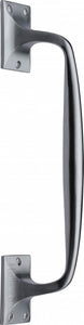 Heritage Brass Door Pull Handle Cranked Design 12"