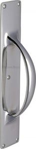 Heritage Brass Door Pull Handle on Plate