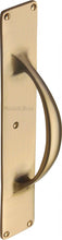 Load image into Gallery viewer, Heritage Brass Door Pull Handle on Plate