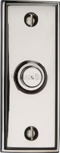 Load image into Gallery viewer, Heritage Brass Bell Push 3&quot; x 1&quot;