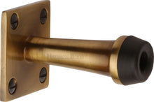 Load image into Gallery viewer, Heritage Brass Wall Mounted Door Stop 3"