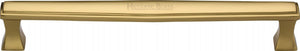 Heritage Brass Door Pull Handle Deco Design 305mm