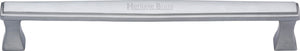 Heritage Brass Door Pull Handle Deco Design 305mm