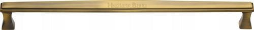 Heritage Brass Door Pull Handle Deco Design 483mm