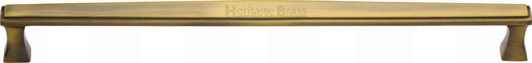 Heritage Brass Door Pull Handle Deco Design 483mm