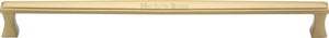 Heritage Brass Door Pull Handle Deco Design 483mm